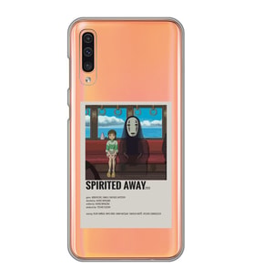 Samsung Galaxy A50 - A30S Uyumlu Spirited Away Poster Tasarımlı Şeffaf Telefon Kılıfı