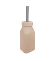 Oioi Şişe + Pipet 200 Ml Bubble Beige / Powder Grey