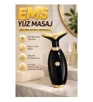 EMS Yüz ve Boyun Masaj Cihazı Cilt Sıkılaştırıcı Kırışıklık Karşıtı Bakım Aleti