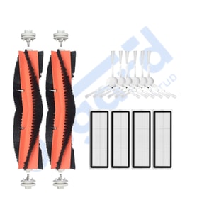 Xiaomi 1C,2C,Mop 2 Uyumlu 2 Ana Fırça 6 Yan Fırça 4 Filtre PKT-iasgf0000005