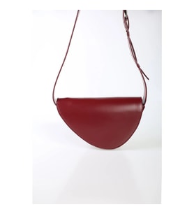 Daj Company Kadın Asimetrik Omuz Çantası (Bordo)