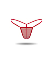 Transparan Tül String Tanga