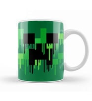 Melting Creeper 01 Kupa Bardak Porselen