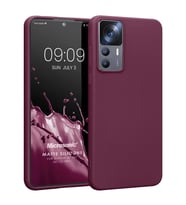 Microsonic Matte Silicone Xiaomi Mi 12T Pro Kılıf Mor