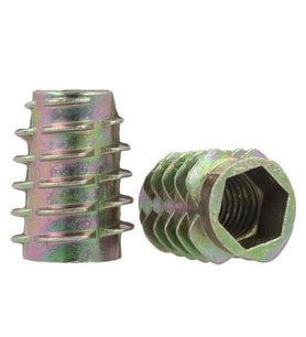 M8 10,5x20 Mm. Zamak Metal Dübel-20 Adet