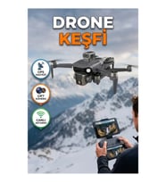 GPS Destekli Drone – Çift Kamera ve Canlı Görüntü Aktarımı