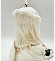 The Veiled Virgin Art Candle - Sanatsal Peçeli Kadın Mum