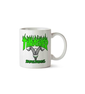Green Trasher Logo Porselen Kupa Bardak