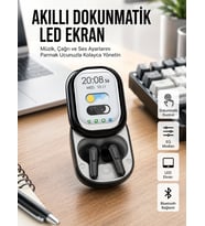 ENC Destekli Bluetooth 5.4 Kulaklık – EQ Ayarlı, Akıllı Kutulu