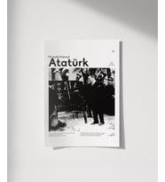 Çerçevesiz Poster Harf Devrimi (Çok Renkli)