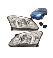 Corolla Damla Göz Hactback Motorlu Sağ-Sol Far Set 2004-2006