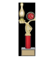 ODAK KUPA - Figürlü Kupalar - Bowling / Pin Figürlü Kupalar FG-016 B - 37 cm