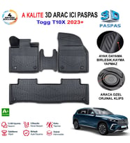 Togg T10X 3D Paspas Havuzlu Pro 2023 Sonrası