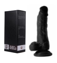 Pretty Love Bulish 17 CM siyahi Realistik Güçlü Vantuzlu Lüks Dildo Penis