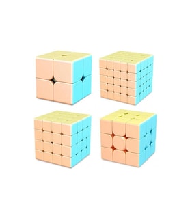 MF9306 MOYU MACARONS 2X2 3X3 4X4 5X5 CUBE SET