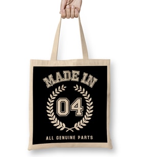 2004 Made In 04 All Genuine Parts Bez Çanta Uzun Saplı