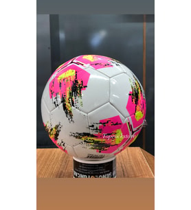 Dikişli Futbol Topu A Kalite 5 Numara (Pembe)