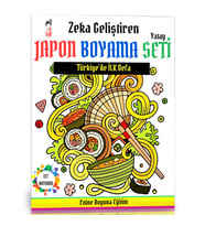 Zeka Geliştiren Japon Yatay Boyama Seti (Kutulu)