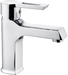 Vilas Defne Krom Premium Kare Lavabo Batarya