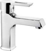 Vilas Defne Krom Premium Kare Lavabo Batarya