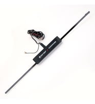 Mega Oto Market Zendar Elektronik Cam Radyo Anteni 35 cm Siyah