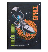 GIPTA SPACE SPİRALLİ KARTON KAPAK A4 80 YP ÇİZGİLİ DEFTER