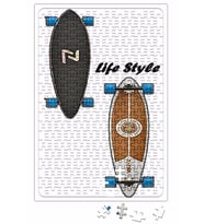 Longboard LifeStyle Puzzle 240 Parça Yapboz