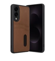 S25 Edge Sara Kartvizitli Deri - Taba