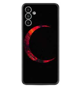 Samsung A23 A31 A32 A50 A51 A52 A53 A70 Kılıf Desenli Silikon Red Moons 1747