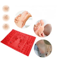 Acupressure Ayak Paspası ve Ayak Refleksoloji Yumuşak Duyu Matı Kırmızı Renk