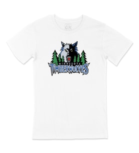 Mavi Minnesota Timberwolves Tişört