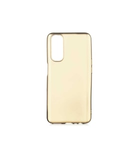 Realme 7 Uyumlu Kılıf Zore Premier Silikon Kapak (Gold)