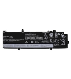 Lenovo ThinkPad T14 Gen 3 ile Uyumlu Notebook Batarya Pili (Siyah)