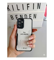 Samsung A15 Şeffaf Kılıf Modeli