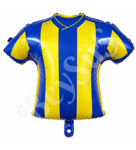 Takım Sarı Lacivert Forma Folyo Balon