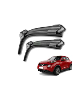 NİSSAN JUKE MAKYAJLI ÖN CAM SİLECEK SÜPÜRGESİ TAKIMI 2017 - 2019 JUKE ÖN SİLECEK