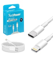 Next Şarj Data Kablosu Type-C To Iphone 1Mt 3A Np-Cap10 (Beyaz)