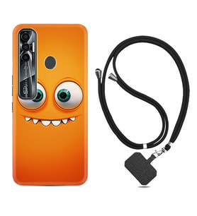 Tecno Spark 6 6 Go 8C 8 Pro 7 7 Pro Kılıf Boyun Askılı Silikon Dişlek 1615