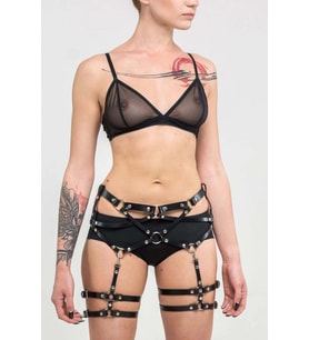 Mulvxbrf Brf02 Deri  Jartiyer Harness - Brf876 (Mulvix)