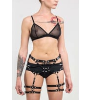 Mulvxbrf Brf02 Deri  Jartiyer Harness - Brf876 (Mulvix)