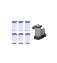 Bestway İntex Havuzlarla Uyumlu Devirdaim Motoru Filtre Seti 5678lt BW718