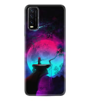 Vivo Y20 Kılıf Resimli Desenli Silikon Platinium Series Lost Warrior 1840
