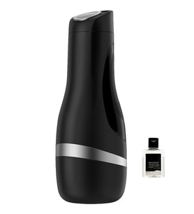 Satisfyer Men Classic Silver Tüm Penisi Uyaran İç Dokusu İle Yumuşak Dokulu Mastürbatör+Jel