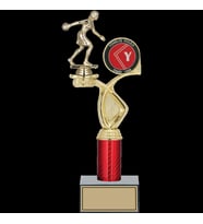 ODAK KUPA - Figürlü Kupalar - Bowling Kadın Figürlü Kupalar FG-016 C - 34 cm