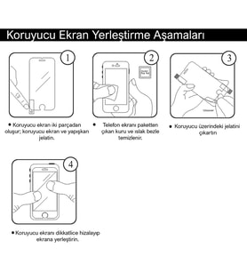 Apple iPhone 7 Plus / 8 Plus için Ekranı Tam kaplayan Cam Ekran Koruyucu Kırılmaz Cam Full Cover Tam koruma SİYAH