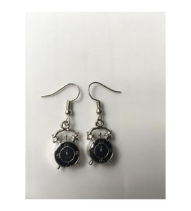 Çalar Saat Küpe (Metal)