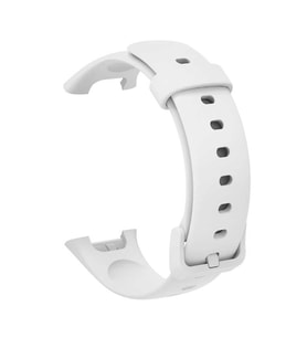 Microsonic Xiaomi Mi Band 7 Pro Kordon, Silicone Sport Band Beyaz