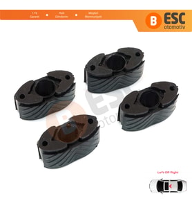 Renault Megane Scenic 2 3 Laguna 3 Koleos Latitude Talisman Renegade İçin 4 Adet Sunroof Ayak Bademi
