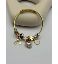 Çelik Gold Pandora Bileklik - 25-blk279