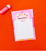 Baykuş Tasarımlı To Do List Yapılacak Listesi